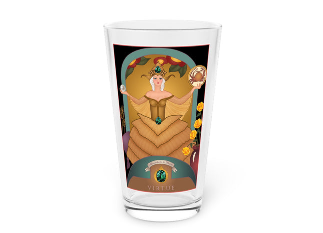 June & Pearl, Alexandrite Zodiac Pint Glass