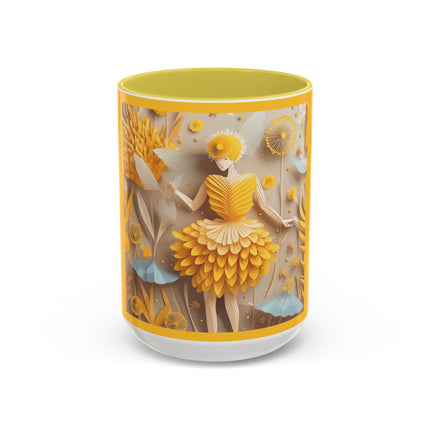 Dandelion Fairy Colorful Mugs (11oz, 15oz)