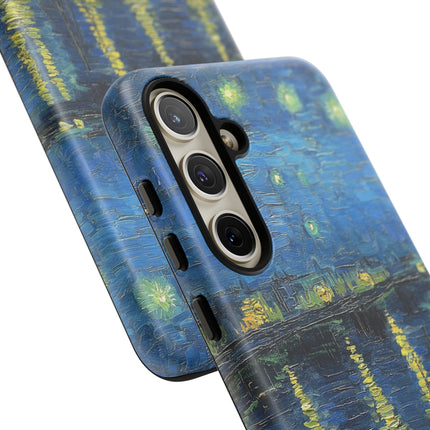 Starry Night Over the Rhone by Vincent Van Gogh Phone Cases