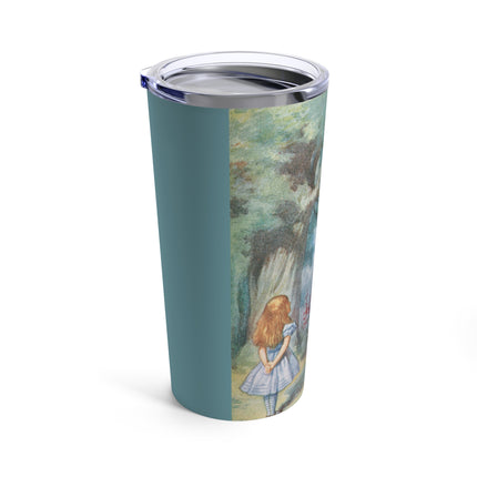 “I growl when I’m pleased, and wag my tail when I’m angry” by Sir John Tenniel Tumbler 20oz