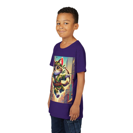 Archer Cat Youth Short Sleeve Tee