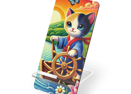 Sailor Kitten’s River Adventure Mobile Display Stand for Smartphones