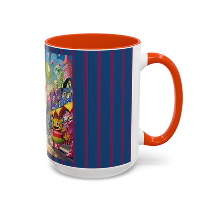 Monster Parade Madness Colorful Mugs (11oz, 15oz)