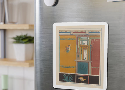 Pompeii Wall Pl.20 by Victor Steeger Die-Cut Magnets (5 Sizes)