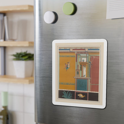 Pompeii Wall Pl.20 by Victor Steeger Die-Cut Magnets (5 Sizes)