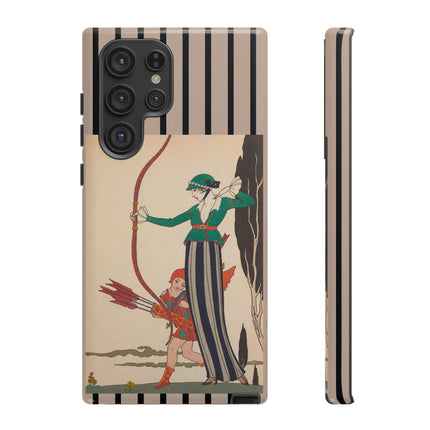 L'Arc Rouge by George Barbier Phone Cases