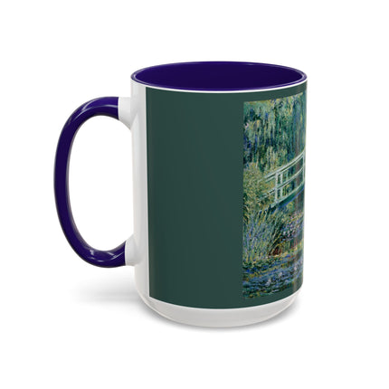 Water Lilies and Japanese Bridge by Claude Monet Colorful Mugs (11oz, 15oz)