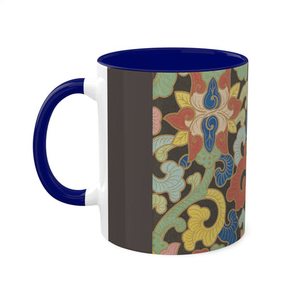 Examples of Chinese Ornament, Pl.12 by Owen Jones Colorful Mugs, 11oz