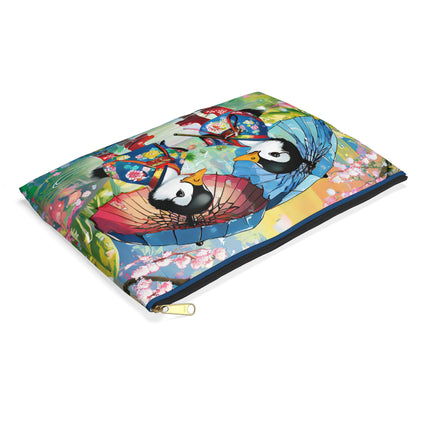 Rainy Day Ducks Pencil Case