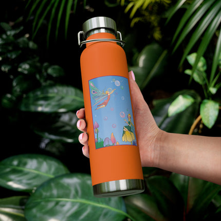 Blossoming Fairy Magic Copper Vacuum Insulated Bottle, 22 oz