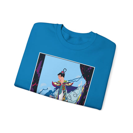 A Visual Journey by Umberto Brunelleschi Women's Heavy Blend™ Crewneck Sweatshirt