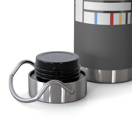Place de la Concorde by Piet Mondrian Copper Vacuum Insulated Bottle, 22oz