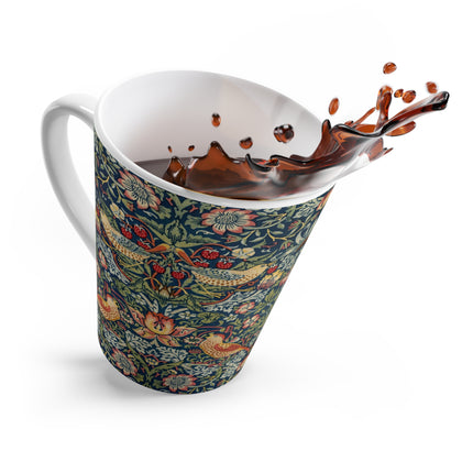 Strawberry Thief by William Morris Latte Mug