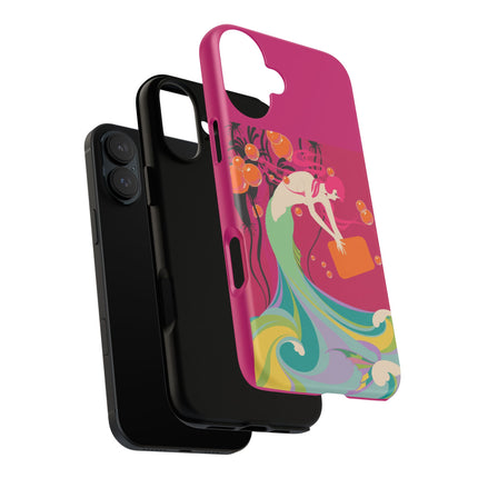 Mermaid Dive Phone Case – Vibrant Waves & Playful Elegance
