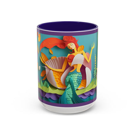 Charming Mermaid Colorful Mugs (11oz, 15oz)