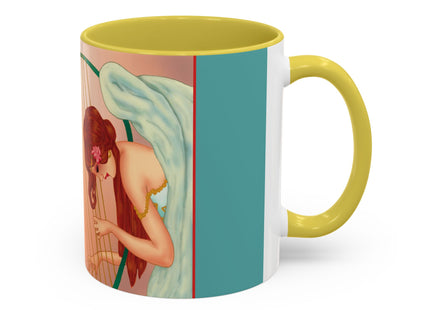 Heavenly Angel Duet Colorful Mugs (11oz, 15oz)