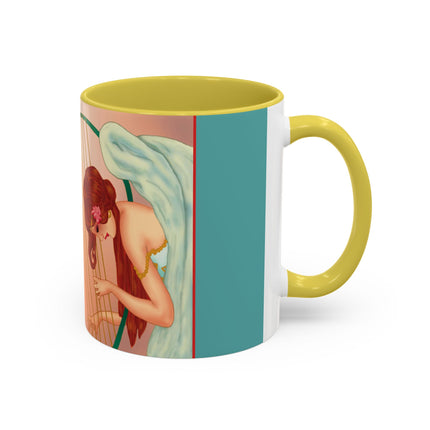 Heavenly Angel Duet Colorful Mugs (11oz, 15oz)