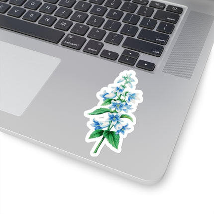 Bellflower botanical illustration by Pierre-Joseph Redouté Kiss-Cut Stickers (4 Sizes)