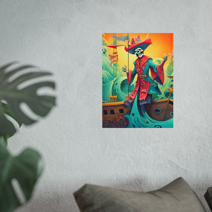 Skeleton Crew of the Misty Seas Fine Art Posters