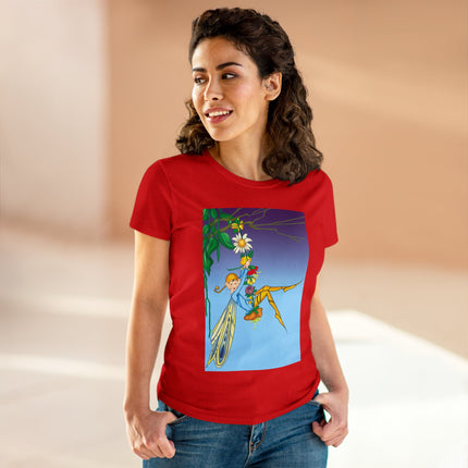A Fairy’s Delight Women's Midweight Cotton Tee