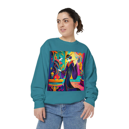 Phantoms of Elegance Unisex Garment-Dyed Sweatshirt
