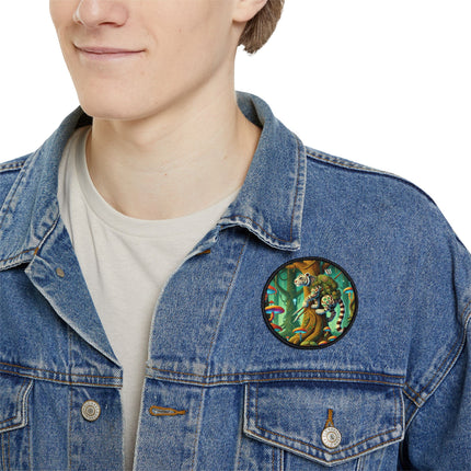 Silent Stripes Iron-On Patches