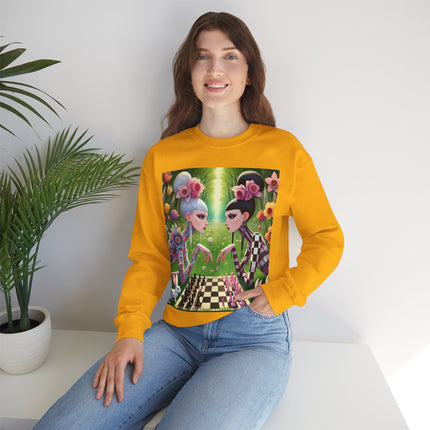 Spring Gambit: A Fairy’s Move Heavy Blend™ Crewneck Sweatshirt