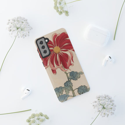 Chrysanthemum Blossom by Keika Hasegawa Phone Cases
