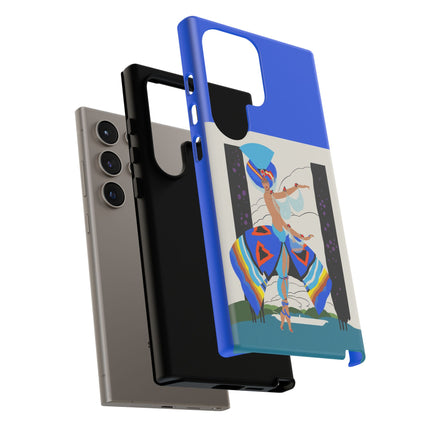 Exotic Dancer Phone Case – Vibrant Performance & Art Deco Flair
