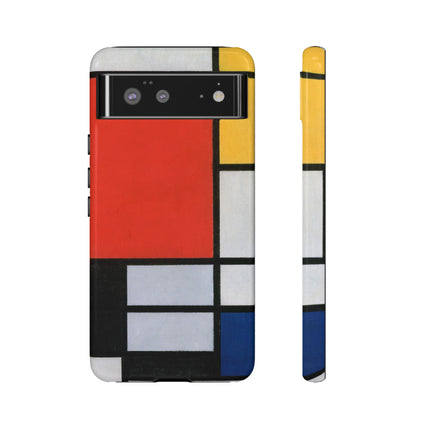 Composition with Red, Yellow, Blue, and Black by Piet Mondrian Phone Cases