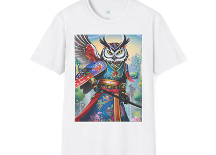 Cyberpunk Samurai Owl Softstyle T-Shirt