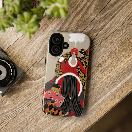 Masquerade Elegance Phone Case – Dramatic Glamour & Timeless Allure
