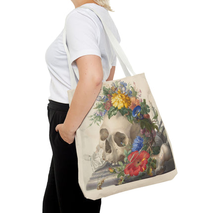 Vanitas Still Life by Herman Henstenburgh Tote Bag (AOP)