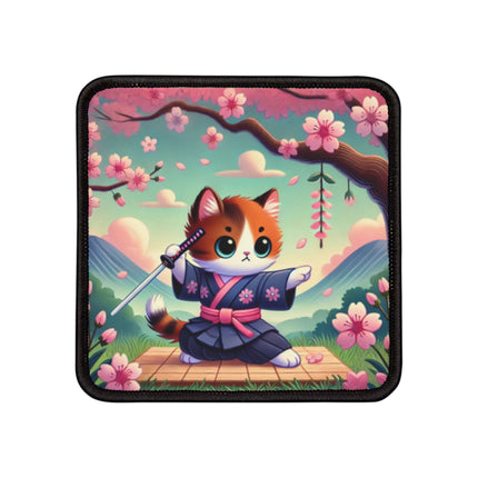 Samurai Kitten Iron-On Patches
