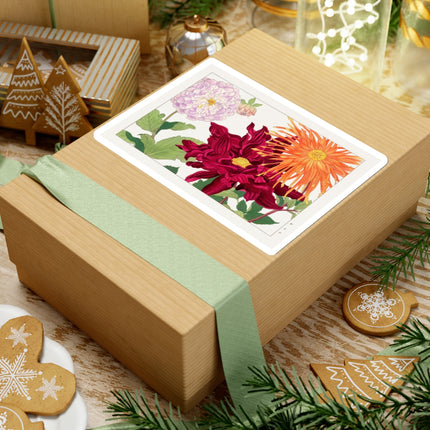 Dahlia by Tanigami Kônan Kiss-Cut Stickers (4 Sizes)