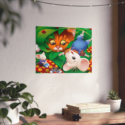 Whimsical Adventure Premium Matte horizontal posters