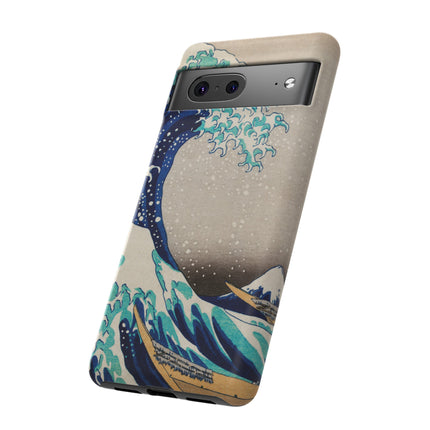 The Great Wave off Kanagawa by Katsushika Hokusai Phone Cases