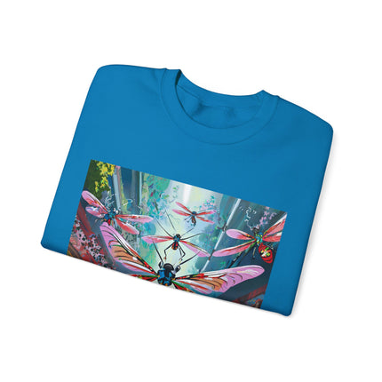 Neon Swarm Unisex Heavy Blend™ Crewneck Sweatshirt