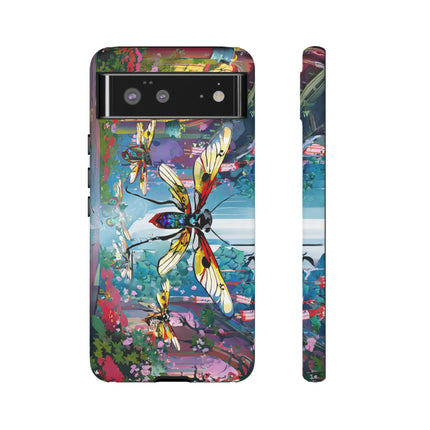 Neon Swarm Phone Cases