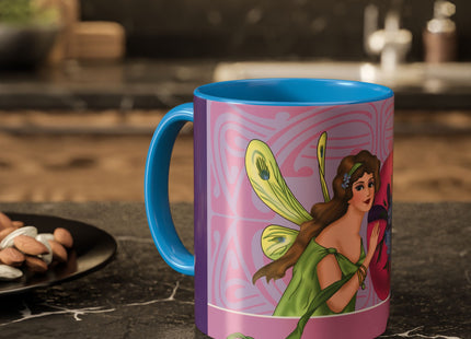 The Fairy’s Blossom Colorful Mugs (11oz, 15oz)