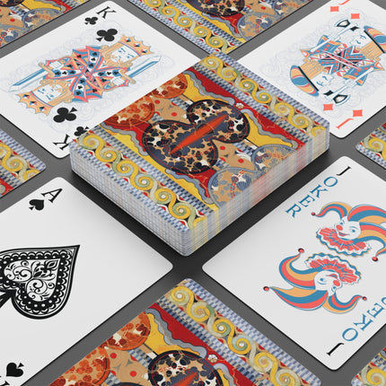 Reproduction of the Shield Frieze by Emile Gilliéron Playing Cards