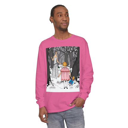Fairy Tale Elegance Unisex Garment-dyed Long Sleeve T-Shirt