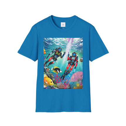FBI Robot Dive Team Softstyle T-Shirt