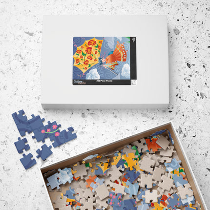 Flight of Blossoms Puzzle (110 or 252-piece)
