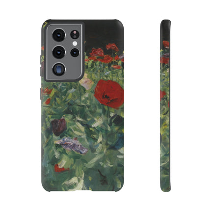 Poppies (A Study of Poppies for Carnation, Lily, Lily, Rose) by John Singer Sargent Phone Cases