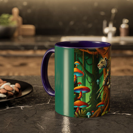 Silent Stripes Colorful Mugs (11oz, 15oz)