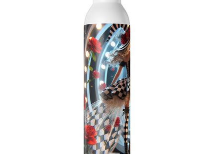 Halloween Witch Through the Mirror Slim Water Bottle