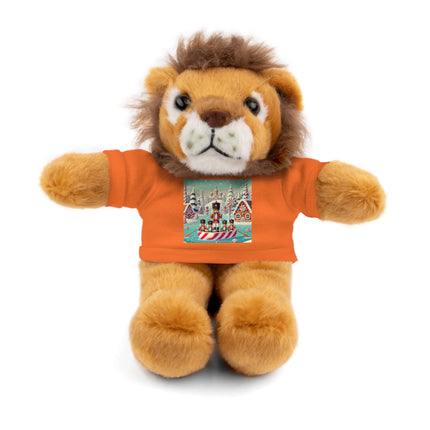 Nutcracker Candy-Striped Adventure Stuffed Animals with Tee