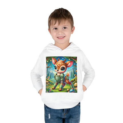 Fawn Defender Toddler Pullover Fleece Hoodie