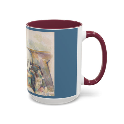 The Three Skulls by Paul Cézanne Colorful Mugs (11oz, 15oz)